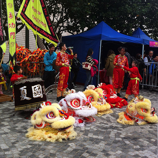 香港龙狮节