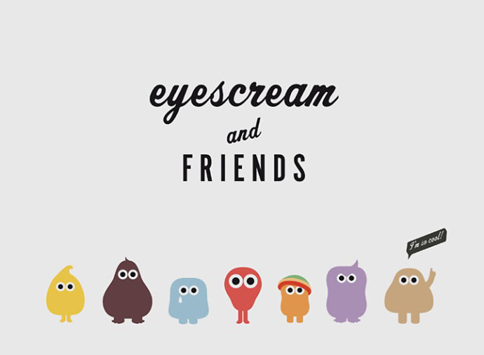 Eyescream 冰淇琳 品牌 VI 设计