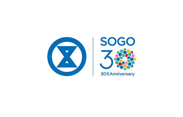 SOGO 30TH ANNIVERSARY 崇光百货 30周年 logo 